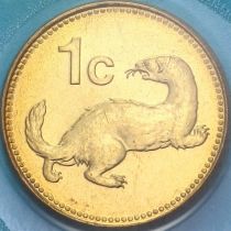 Мальта 1 цент 2005 год. BU