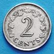 Монета Мальта 2 цента 1972 год. Пентесилея. VF