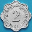 Монета Мальта 2 миля 1972 год. VF.