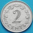 Монета Мальта 2 цента 1976 год. Пентесилея. 