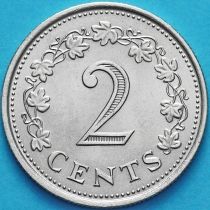 Мальта 2 цента 1972 год. Пентесилея. aUNC/XF