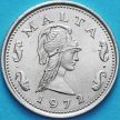 Монета Мальты 2 цента 1972 год. Пентесилея. aUNC/XF