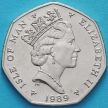 Монета Остров Мэн 20 пенсов 1989 год. Комбайн.