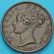 Монета Остров Мэн 1/2 пенни 1839 год. №3