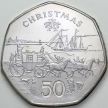 Монета Остров Мэн 50 пенсов 1980 год. Пруф