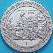 Монета Острова Мэн 1 крона 1989 год. Джордж Вашингтон.