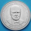 Монета Острова Мэн 1 крона 1974 год. Уинстон Черчилль. Серебро