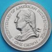 Монета Остров Мэн 1 крона 1976 год. Джордж Вашингтон.