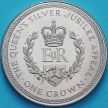 Монета Острова Мэн 1 крона 1977 год. Серебряный юбилей