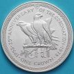 Монета Остров Мэн 1 крона 1978 год. 25 лет коронации Королевы Елизаветы II. Серебро