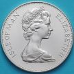 Монета Остров Мэн 1 крона 1978 год. 25 лет коронации Королевы Елизаветы II. Серебро