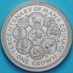 Монета Остров Мэн 1 крона 1979 год. 300 лет монетам острова Мэн. 