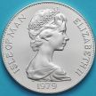 Монета Остров Мэн 1 крона 1979 год. Драккар. Серебро