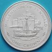 Монета Остров Мэн 1 крона 1979 год. Когг. Серебро