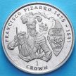 Монета Острова Мэн 1 крона 2000 год. Франциско Писарро