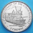 Монета Острова Мэн 1 крона 1998 год. Паровоз Генерал