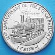 Монета Острова Мэн 1 крона 1998 год. Паровоз Сазерленд
