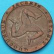 Монета Остров Мэн, токен 1/2 пенни 1731 год. №4