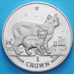 Монета Острова Мэн 1 крона 2012 год. Кошки Мэнкс.