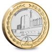 Монета Остров Мэн 2 фунта 2022 год. Гонки ТТ. Трибуна. Блистер