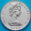Монета Остров Мэн 10 пенсов 1983 год.  АА
