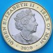 Монета Остров Мэн 2 фунта 2020 год. Башня Убежище