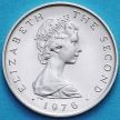 Монета Остров Мэн 1/2 пенни 1976 год. Серебро.