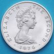 Монета Остров Мэн 2 пенса 1976 год. Серебро.