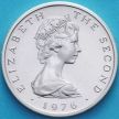 Монета Остров Мэн 10 пенсов 1976 год. Серебро.