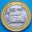 Монета Остров Мэн 2 фунта 1998 год. 