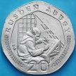 Монета Остров Мэн 20 пенсов 2003 год. BА. Аббатство Рушен