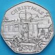 Монета Остров Мэн 50 пенсов 1989 год. Рождество