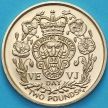 Монета Остров Мэн 2 фунта 1995 год. 50 лет Победы