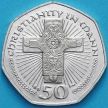 Монета Остров Мэн 50 пенсов 2000 год. Христианство