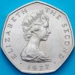 Монета Остров Мэн 50 пенсов 1977 год. 