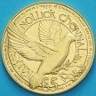 Монета Остров Мэн 5 фунтов 2017 год. Рождество