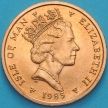 Монета Остров Мэн 2 пенса 1985 год. АА