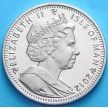 Монета Острова Мэн 1 крона 2012 год. Визит в Канаду