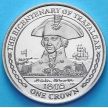 Монета Острова Мэн 1 крона 2005 глд. Адмирал Нельсон