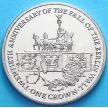 Монета Острова Мэн 1 крона 2009 г. Падение Берлинской стены