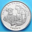 Монета Острова Мэн 1 крона 1998 год. Васко да Гама