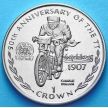 Монета Остров Мэн 1 крона 1997 год. Чарли Коллиер