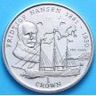 Монета Острова Мэн 1 крона 1997 год. Нансен