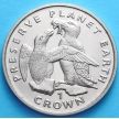 Монета Острова Мэн 1 крона 1996 год, Гагарка