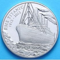Остров Мэн 1 крона 2012 год. Титаник