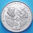 Монета Острова Мэн 1 крона 2000 год. Виллем Баренц