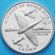 Монета Острова Мэн 1 крона 1995 год. Супермарин Спитфайр.