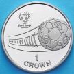 Монета Острова Мэн 1 крона 2004 год. Чемпионат Европы по футболу