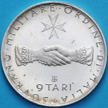 Мальтийский орден 9 тари 1977 год. Серебро.