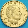 Монета Монако 10 сантим 1995 год. BU